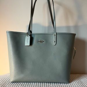 Brand new COACH tote bag, reversible!